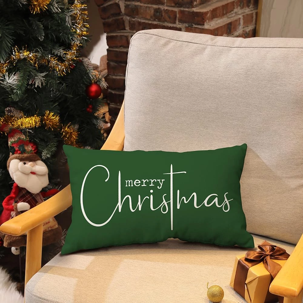 Merry Christmas Pillow Covers